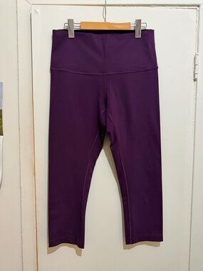 lululemon athletica Purple Womens Capri Leggings